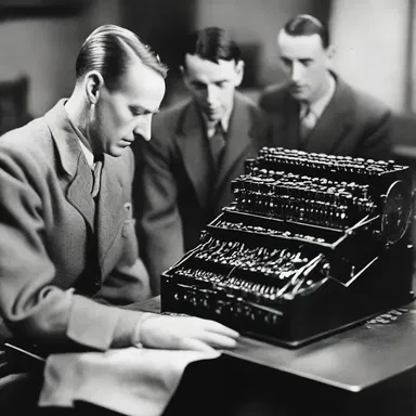 During World War II, the successful implementation of the enigma code-breaking machine by the British was vital in turning the tide of the war in their favor.