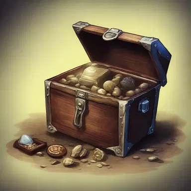 The cursed treasure, rumored to be the source of supernatural powers, tempted many adventurers with its piles of simoleons.