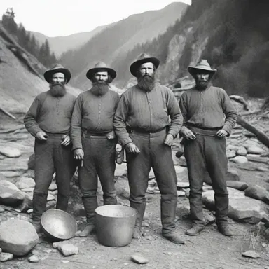 During the California Gold Rush, thousands of prospectors flocked to the region in hopes of striking it rich and earning simoleons.