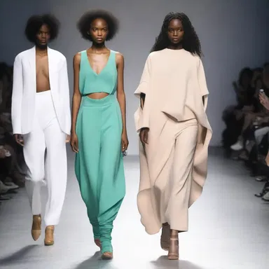 The designer showcased a collection of insalubrious clothing, featuring materials that were harmful to the wearer's health.
