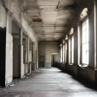 The insalubrious conditions of the neglected building made it unfit for occupancy, despite its unique architectural design.