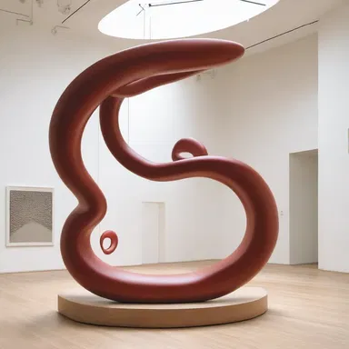The artist used a venturi in his sculpture to create a dynamic flow of air that added movement and significance to the artwork.