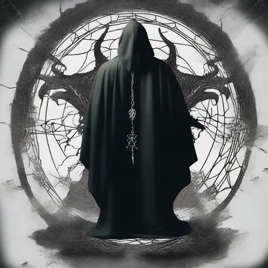 In the novel, the protagonist becomes entangled in a dark web of black magic, leading to a series of supernatural occurrences that challenge his beliefs.