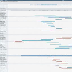 Create an intricate Gantt chart featuring activities such as Project Initiation, Literature Review, Refinement of Research Questions, Development of Survey Instrument, Ethical Approval, Pilot Testing of Survey, Quantitative Data Collection, Qualitative Data Collection, Data Analysis, and Report Writing, each with distinct timelines.