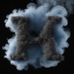 A bold, 3D letter 'A' surrounded by swirling, mystic smoke with the text 'NOLYR!CA' enclosed within it.