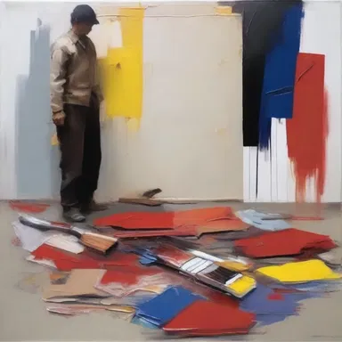The painter's brushstrokes were supposed to evoke strong emotions, but they were ineffectual and failed to create any impact on the viewers.