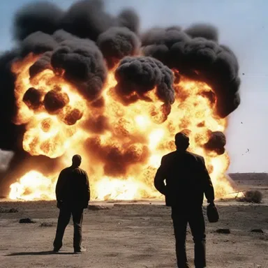 The director tried to create a thrilling climax with explosions and intense action, but the scene turned out to be ineffectual and lacked the desired suspense.