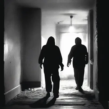 The ineffectual attempts to escape from the haunted house only intensified the sense of terror among the characters.