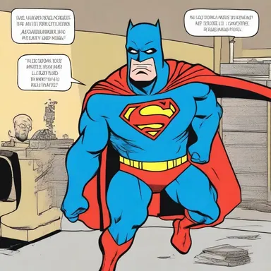 Despite his efforts, the ineffectual superhero could never save the day in any of the cartoons.