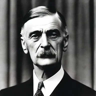 The appeasement policy of Neville Chamberlain was deemed ineffectual in preventing World War II.