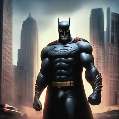 With a baleful gaze, the supervillain unleashed his destructive powers upon the city.
