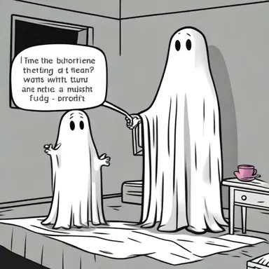 Why did the ghost attend therapy? Because it wanted to learn how to haunt balefully!