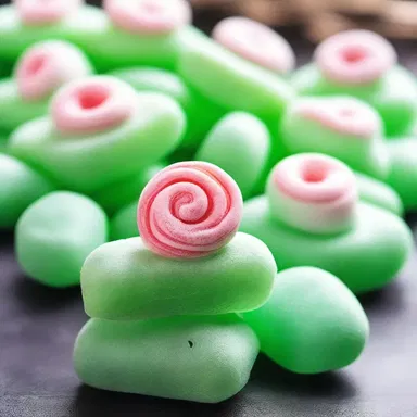 In Greek mythology, mint candy was believed to have magical powers that could ward off evil spirits.
