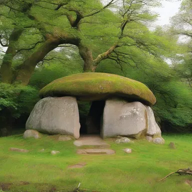 According to Celtic mythology, dolmens were believed to be portals to the realm of the gods.