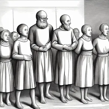 The religious parable warned against being a pantywaist and emphasized the importance of standing up for one's beliefs.
