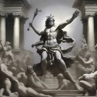 In ancient mythology, a diversionary attack was often used by gods to distract their opponents while they pursued their main objectives.