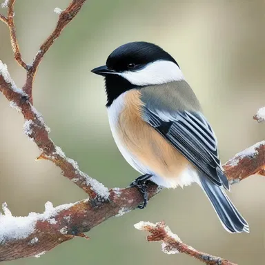 According to Native American mythology, the chickadee was a symbol of determination and resilience.