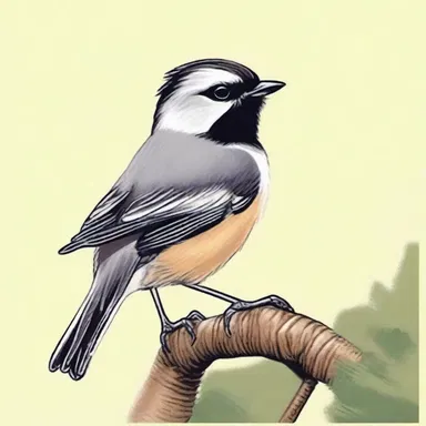 During the Lewis and Clark expedition, a chickadee landed on Meriwether Lewis's shoulder, bringing him a sense of comfort and encouragement.
