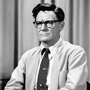 Atticus Finch in Harper Lee's 'To Kill a Mockingbird' is portrayed as an upstanding and principled lawyer.