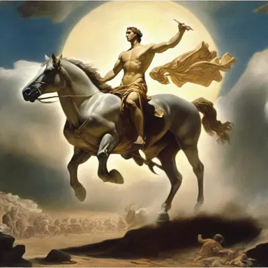 According to Greek mythology, the impinging of Apollo's sun chariot on Phaeton caused great destruction on Earth.