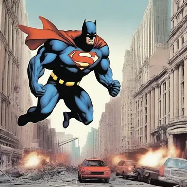 The superhero's arch-nemesis launched an invasive attack on the city, causing chaos and destruction.