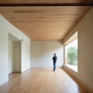 The architect suggested using an invasive technique to create an open floor plan by puncturing walls.