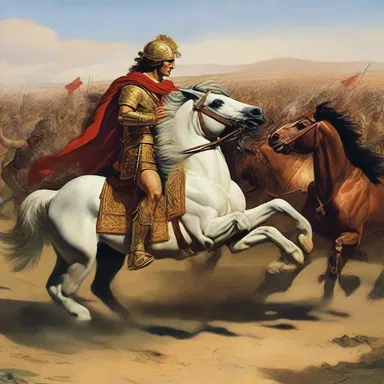 The invasive military campaign led by Alexander the Great resulted in the conquest of the Persian Empire.