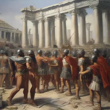 Using deductive reasoning, historians deduced that the Roman Empire fell due to a combination of economic decline, external invasions, and internal corruption.