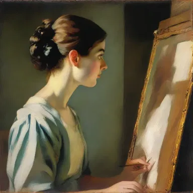 Through deductive analysis of the brushstrokes and color palette, art experts can determine the artist behind a painting even if the signature is missing.