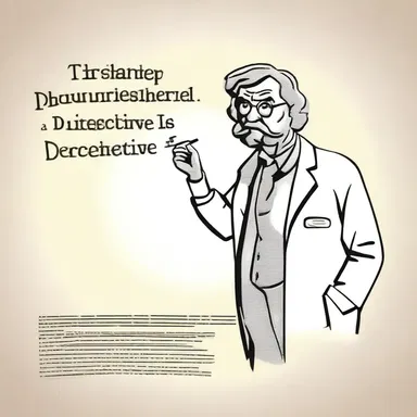 Why did the philosopher become a detective? Because he had a deductive mind!