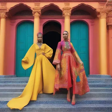 The fashion-minded travel agent suggested the perfect destination for a photo shoot, immersing the models in a vibrant cultural backdrop for their fashion spread.