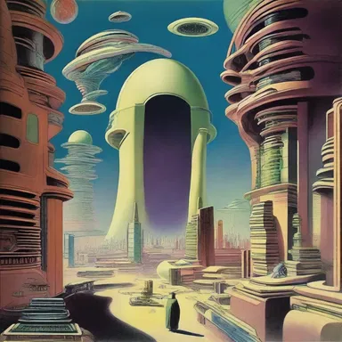 He yearningly devoured each page of the science fiction novel, fascinated by the futuristic world it depicted.