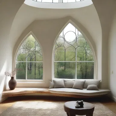 Why did the architect install a lancet window in his house? Because he wanted a window that would really make a point!
