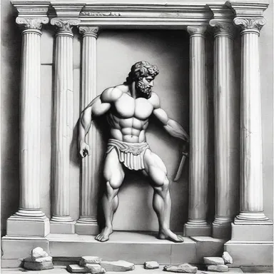 In Greek mythology, Hercules used a batten to secure the gates of the Underworld.