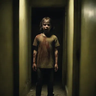 The horror movie depicted a terrifying scenario where the protagonist found themselves trapped in a frictionless environment, unable to escape or find stability.
