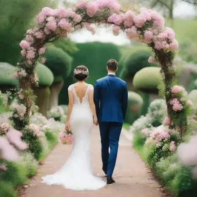 As the couple walked through the picturesque garden, they were enchanted by the delicate chlamys that adorned the blooming flowers.