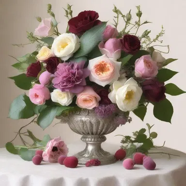 During the Renaissance era, intricate chlamys were commonly used in floral arrangements to decorate royal banquets.
