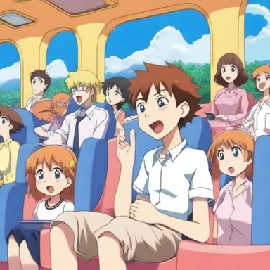 The roller coaster-like movements of the anime characters gave him motion sickness while watching the show.