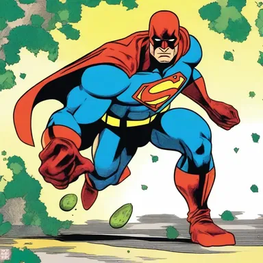 In the comic book, the superhero's special power was derived from a rare lichee fruit.