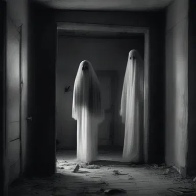 The sight of the ghost sent shivers down their spines, leaving no room for indubitability about the existence of supernatural beings.