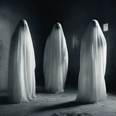 The sight of the ghost sent shivers down their spines, leaving no room for indubitability about the existence of supernatural beings.