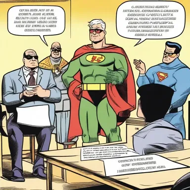 In the superhero comic, the bragger's constant self-promotion annoyed his fellow heroes, who preferred humility over arrogance.