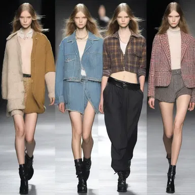 The designer reset the runway trends, taking inspiration from 90s grunge.