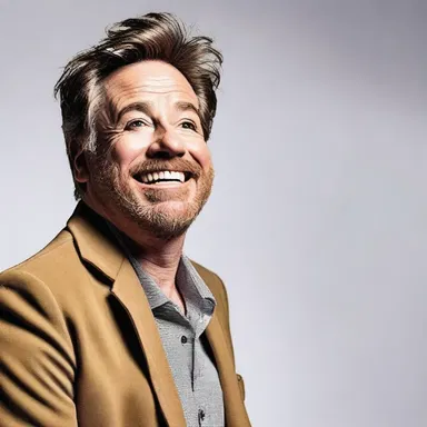 The comedian told the same hilarious joke once again, making the audience burst into laughter.