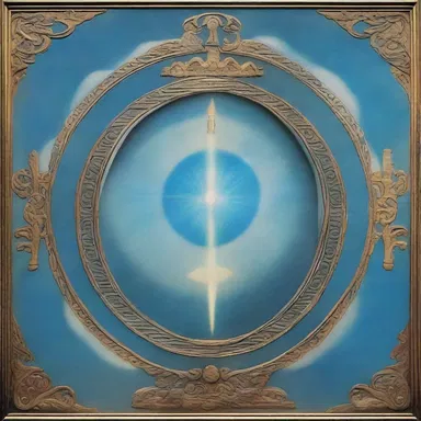 The followers of the ancient religion believed that blue jets were a divine sign, guiding them towards enlightenment and spiritual awakening.