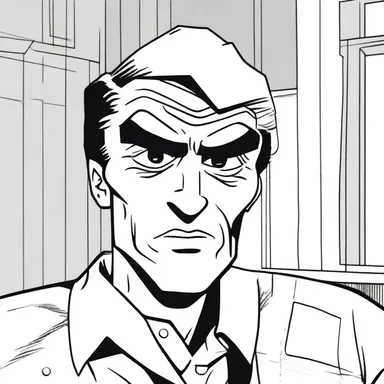 In the comic strip, the implication of the character's raised eyebrow suggested disbelief.
