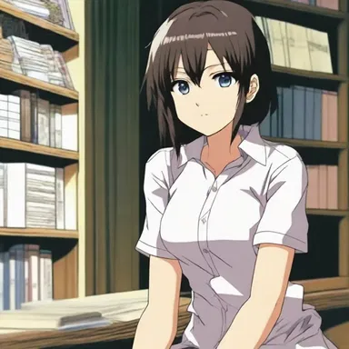 The subtle implication in the anime series was that the protagonist had a tragic past.