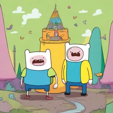 The Cartoon Network show, 'Adventure Time', has many hidden adult jokes that are easily missed by children but understood by adults, which adds an extra layer of implication for older viewers.