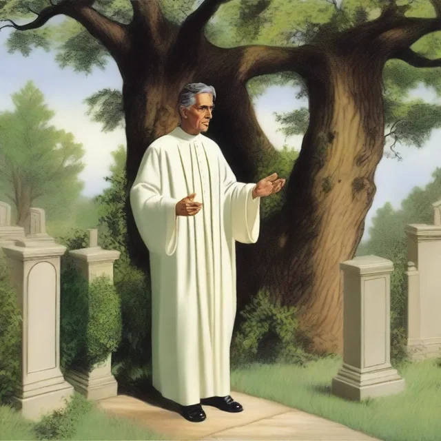 The preacher's sermon was filled with hedged statements, carefully avoiding making any direct claims about the afterlife.