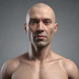 Render of a generic human figure that could represent any person, focusing on human features and expressions.